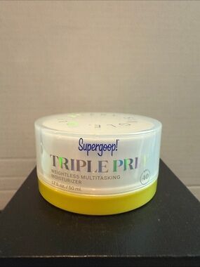 Supergoop! Triple Pride Moisturizer - White & Yellow